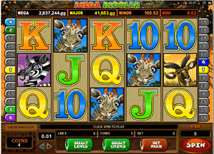 Mega Moolah Slot Game